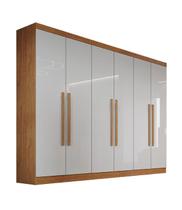 Roupeiro Bianchi Alvorada 6 Portas e 6 Gavetas 100% MDF - Guarda-Roupa Casal