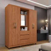 Roupeiro Capelinha Master Top 5P3G c Esp Cinamomo Imop Roupeiro Capelinha Master Top 5P3G c Esp Cinamomo Imop