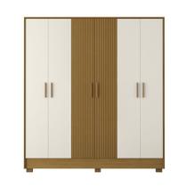 Roupeiro Casal Londres 6 Portas 2 Gavetas Poliman