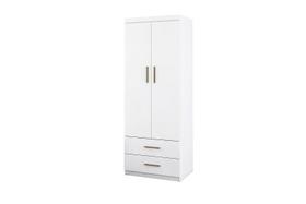 Roupeiro Chiara 2 Portas Branco Em Mdf - Phoenix Baby Roupeiro Chiara 2 Portas Branco Em Mdf - Phoenix Baby