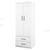 Roupeiro Chiara 2 Portas Branco - Phoenix Baby