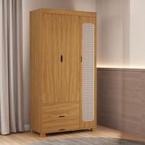 Roupeiro Clara 3 Portas e 2 Gavetas Tela