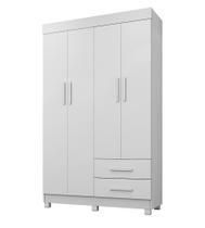 Roupeiro Copacabana New 4 Portas 2 Gavetas Benetil