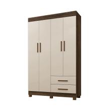 Roupeiro Copacabana New 4 Portas 2 Gavetas Benetil