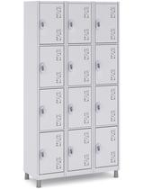 Roupeiro de Aço 12 Portas Locker W3 Cinza - 10005