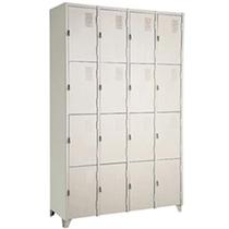 Roupeiro de Aço GRP 16 Primme Cinza Armário de Aço 16 Portas
