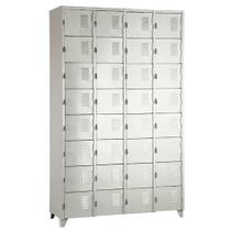 Roupeiro de Aço GRP 32 Portas Primme Cinza Armário de Aço Roupeiro de Aço GRP 32 Portas Primme Cinza Armário de Aço
