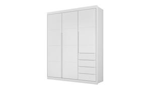 Roupeiro Diamante 3 Portas e 4 Gavetas Branco - FbABY Roupeiro Diamante 3 Portas e 4 Gavetas Branco - FbABY