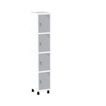 Roupeiro em Aço Mt 1v 4 Portas - Fechadura