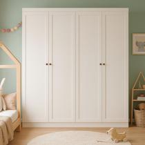 Roupeiro Guarda-roupa Infantil Americano 4 Portas 2 Gavetas Alecrim Roupeiro Guarda-roupa Infantil Americano 4 Portas 2 Gavetas Alecrim