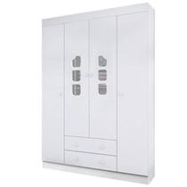 Roupeiro Infantil Armário Livia Com 4 Portas 100% MDF - Phoenix Baby