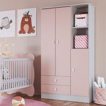 Roupeiro Infantil em MDP 15mm com 3 Portas Percasa Roupeiro Infantil em MDP 15mm com 3 Portas Percasa