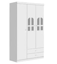 Roupeiro Infantil Guarda Roupa 3 Portas 2 Gavetas E Nichos Alvin Roupeiro Infantil Guarda Roupa 3 Portas 2 Gavetas E Nichos Alvin