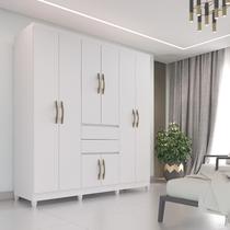 Roupeiro master 8 portas - branco Roupeiro master 8 portas - branco