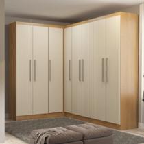 Roupeiro Modulado Selene de Canto 8 Portas 9 Gavetas