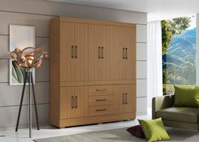 Roupeiro Mônaco 10 Portas 3 Gavetas Atacama - Aramóveis