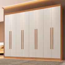 Roupeiro New Porto 8 Portas E 4 Gavetas Cin/off Roupeiro New Porto 8 Portas E 4 Gavetas Cin/off