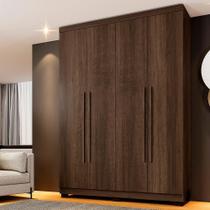 Roupeiro New Supremo 4 Portas E 3 Gavetas Imbuía Roupeiro New Supremo 4 Portas E 3 Gavetas Imbuía