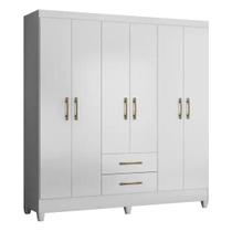 Roupeiro panamá 6p2g branco Roupeiro panamá 6p2g branco