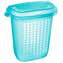 Roupeiro Plástico 46.40 Litros Azul - 265/1 - SANREMO