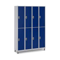 Roupeiro Premium Aço Vestiário de Academia 8 Portas Grandes