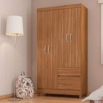 Roupeiro Solteiro Lotus 4 Portas 2 Gavetas Demobile