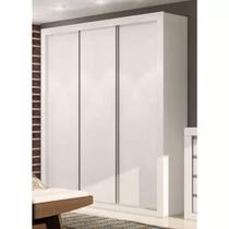 Roupeiro três portas de correr e quatro gavetas móveis percasa