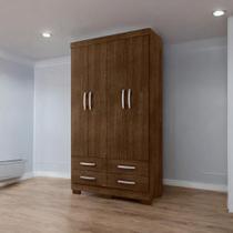 Roupeiro Viena 04 Portas e 04 Gavetas Malbec Roupeiro Viena 04 Portas e 04 Gavetas Malbec