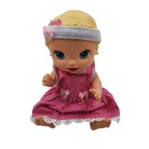 Roupinha Baby Alive Roupa para boneca baby alive rosa poa