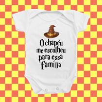 Roupinha Body de Bebê Filme Harry Potter Temático Divertido Menina Menino Roupinha Body de Bebê Filme Harry Potter Temático Divertido Menina Menino
