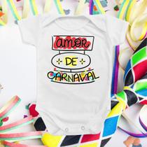 Roupinha Body De Bebê Temático Neutro Amor de Carnaval Folia Bloco Menino Menina Festa Roupinha Body De Bebê Temático Neutro Amor de Carnaval Folia Bloco Menino Menina Festa