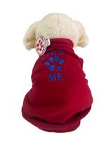 Roupinha Cachorro Gato Pet Suéter Bordado Confortável