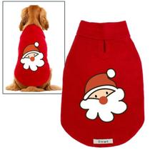 Roupinha de Papai Noel p/ Cães Médio Porte Natal Pet Tam 09 Cor:Vermelho Roupinha de Papai Noel p/ Cães Médio Porte Natal Pet Tam 09 Cor:Vermelho