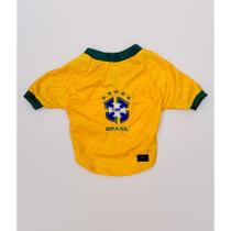 Roupinha p/ Cachorro Seleção Brasileira - Sem Personalização