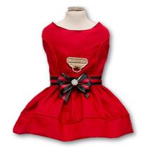 Roupinha Vestido Natal Fim De Ano Cachorro Fêmea Pp, P, M, G