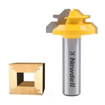 Router Bit Newdeli 45 Degree Lock Miter Shank de 1/2 polegada Router Bit Newdeli 45 Degree Lock Miter Shank de 1/2 polegada