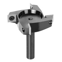 Router Bit SpeTool Spoilboard com superfície de 4 asas, haste de 6,35 mm