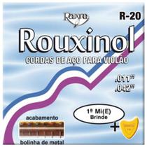 Rouxinol - Encordoamento Para Violão Aço Inox R20