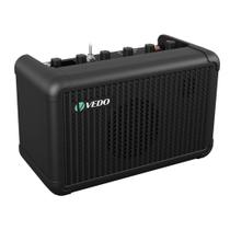 Rowin Mini Amplificador Multiuso para Guitarra e Baixo com Efeitos MOD, Delay, Reverb e Bluetooth