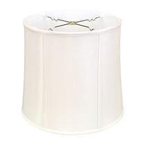 Royal Designs, Inc. Basic Drum Lamp Shade, Branco, 13" x 14" x 14", BS-719-14WH