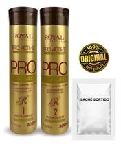 Royal Escova Progressiva Pro Active Com Argan Oil 2x300m