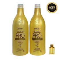 Royal Escova Progressiva Pro Active Com Óleo De Argan 2x1 L