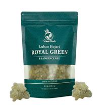 Royal Green Frankincense Hojari de Omã Boswellia Sacra Pure Incense Chruch Incense Olibanum luban (1/2 lb)