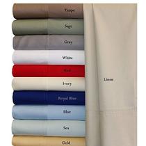 Royal Hotel Bedding King Sage Silky Lençóis Suaves 100% Bambu Viscose Sheet Set