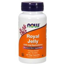 Royal Jelly Geléia Real 1500mg (60 VCaps) Now Foods
