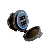 RS108-3UBR MI Carregador De Celular Com 2 Usb Smart 12/24v