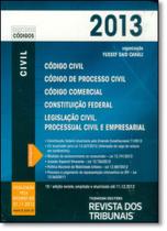 Rt Mini Código 2013: Código Civil, Código de Processo Civil, Constituicão Federal