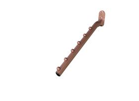 RT Parede Tubo Oblongo Vintage Rosé c/ 6 Esferas (Unitário)