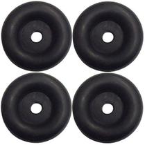 Rubber Bump Stops JQuad de 2,5 cm para porta de rampa de reboque (pacote com 4)