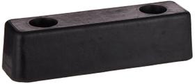 Rubber Bumper Buyers Products B5760 5x6x20cm para caminhões, conjunto de 2